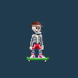 Skating bones #771