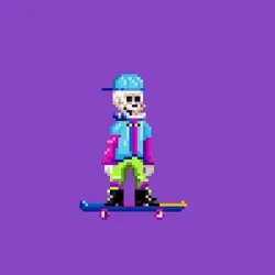 Skating bones #869