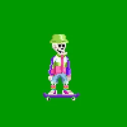 Skating bones #786
