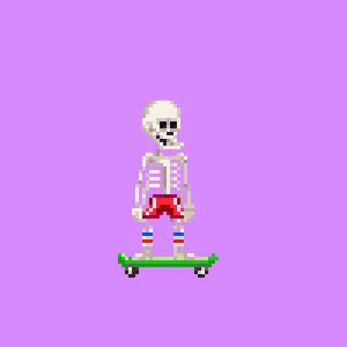 Skating bones #870