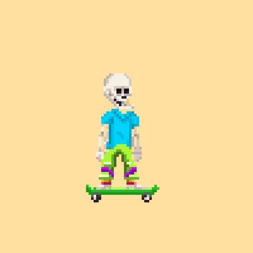 Skating bones #957