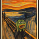 Pepe Scream Rare Pepe Card 3 of 24