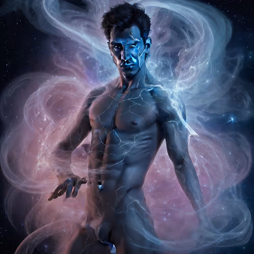 CGI character portrait
