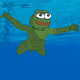 Underwater Baby Pepe