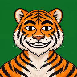Crimson Bengal Tiger #092