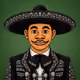 Cactus Charro Silver #054