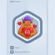 Blockscout Galxe Fren badge #989