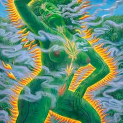 ALEX GRAY Art #1 #393