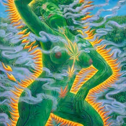 ALEX GRAY Art #1 #401