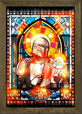 Mandalorian Vitrail