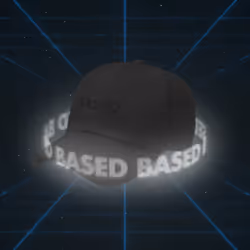 onchain hat - based on black 80/100