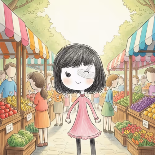 Lulu's Story at the Morning Market