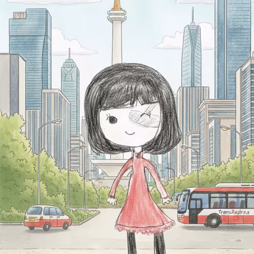 Lulu Explores Jakarta
