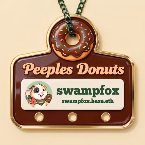 Peeples Pin - swampfox