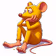 Unbothered Rat