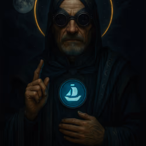 Lunarpunk Saint Walter