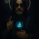 Lunarpunk Saint Walter