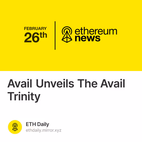 Avail Unveils The Avail Trinity