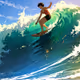 surf