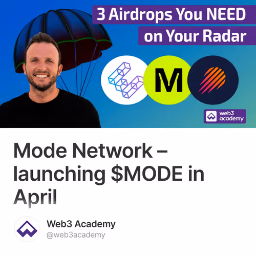 🟣 3 Airdrops You NEED on Your Radar