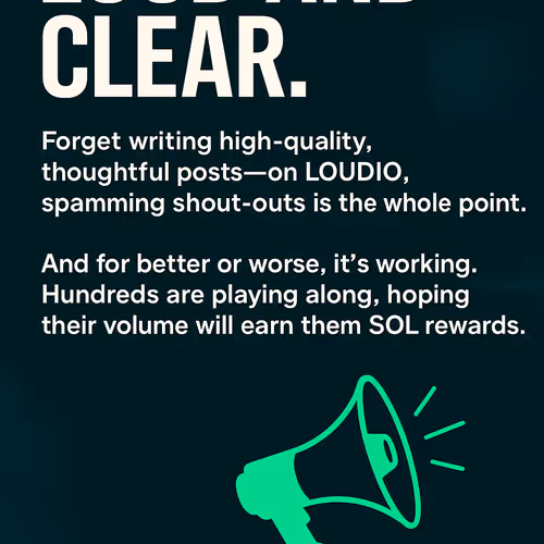 loud is good