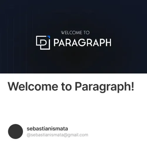 Welcome to Paragraph!