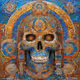 Mosaic skull