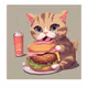 CAT HAM BURGER