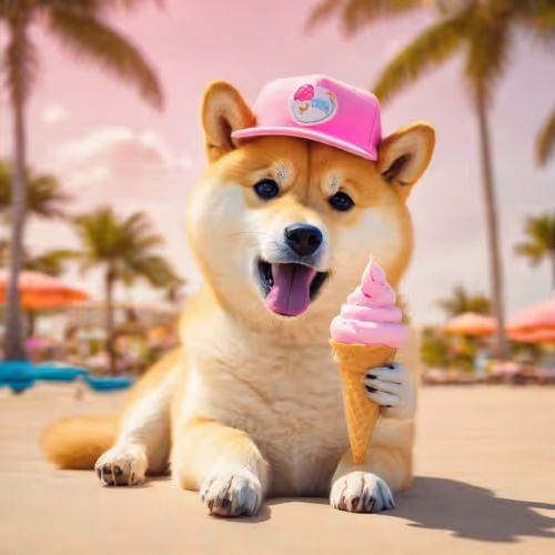 Doge in Paradise