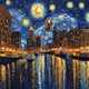 Starry Night in NYC