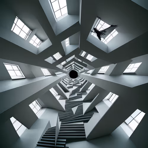 Op-Art Tunnel of Fun