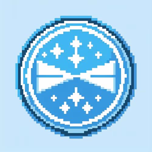 Basic Blue Pin