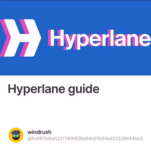 Hyperlane guide
