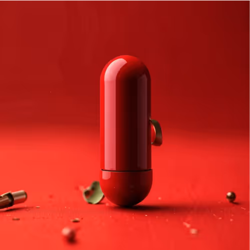 Colorful pills