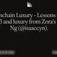 Onchain Luxury - Lessons for web3 and luxury from Zora's Isaac Ng (@isaaccyn).