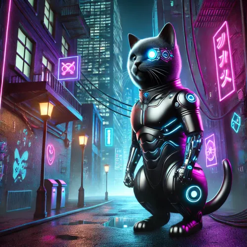 Cyberpunk Cats