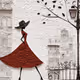 The Lady in Red for Josh