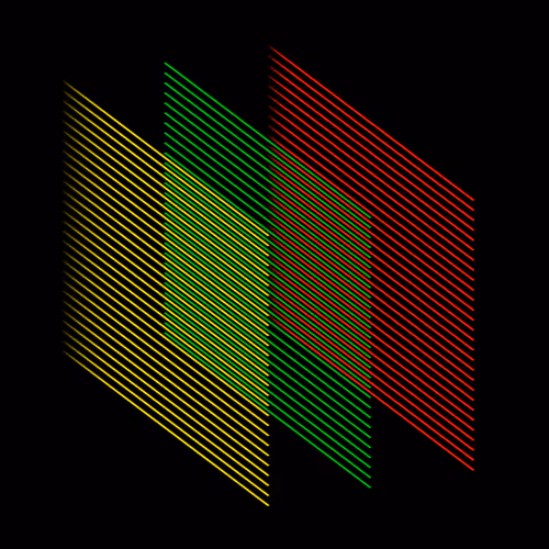 Dynamic Layers: Abstract Line Art