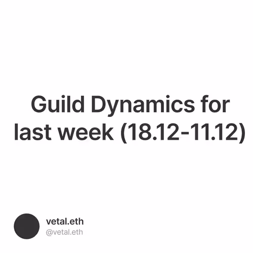 Guild Dynamics for last week (18.12-11.12)
