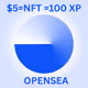 $5 = NFT = 100 XP