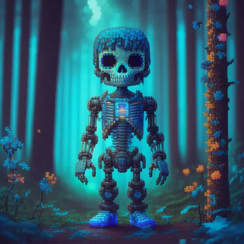 Skeleton's On The Base New577