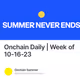 Onchain Daily | Week of 10-16-23