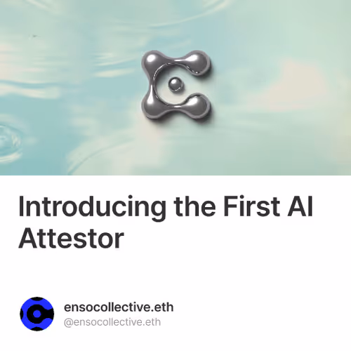 Introducing the First AI Attestor