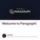 Welcome to Paragraph!