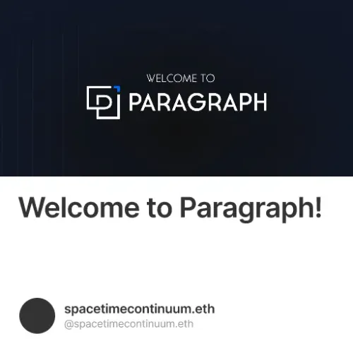 Welcome to Paragraph!