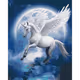 Heavenly angel horse