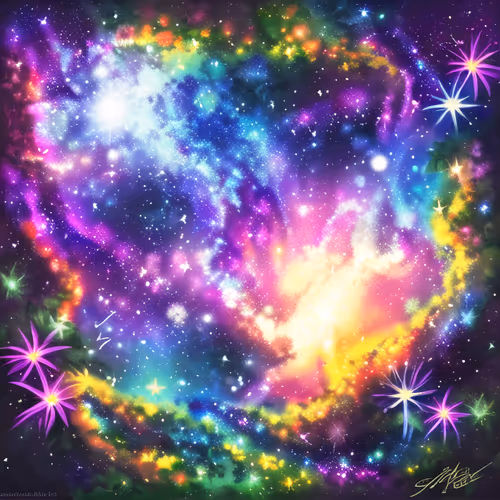 Galaxy Flower