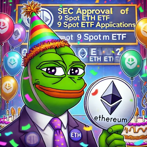 Pepe Celebrates Ethereum ETF