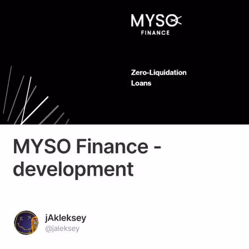 MYSO Finance - development