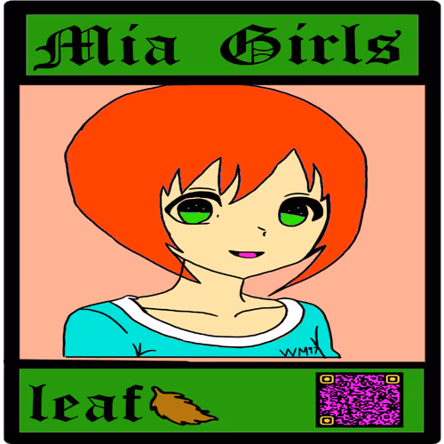 base mia girls digital trading cards